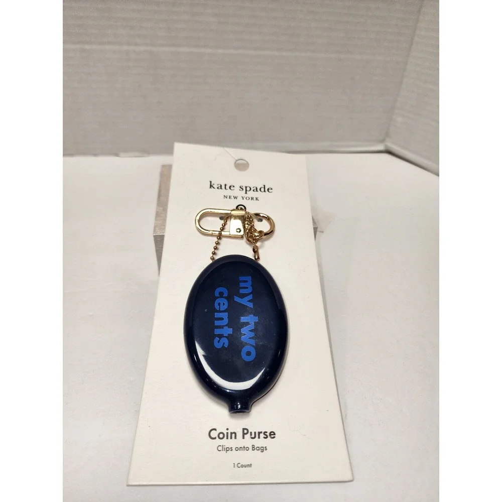 New Kate Spade New York x Target My Two‎ Cents coin purse bag Charm